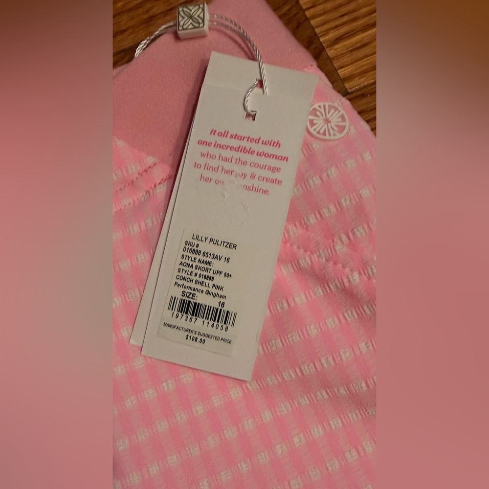 🆕 LILLY PULITZER AONA SKORT UPF 50+ - Picture 4 of 6
